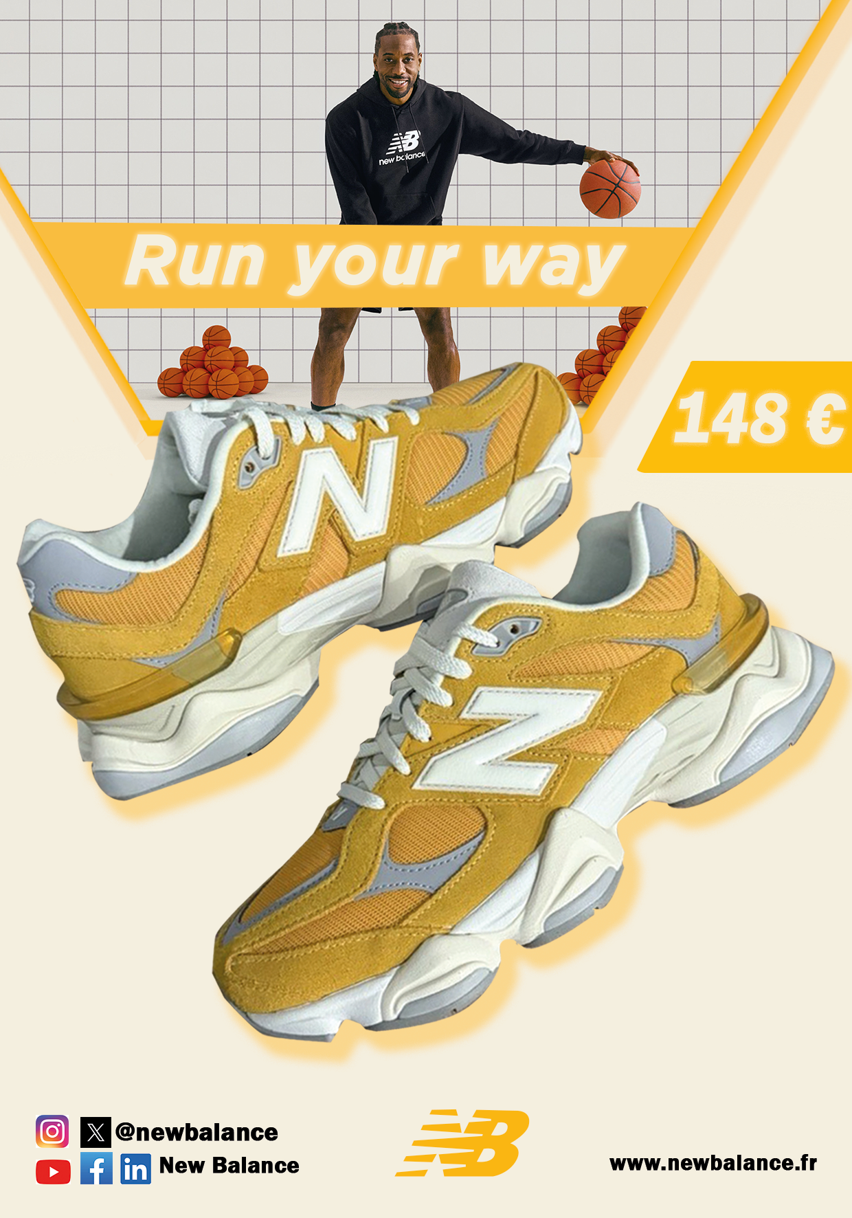 affiche new balance print
